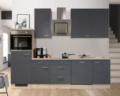 Flex-Well Küchenzeile »Moreana« wahlweise mit E-Geräten, Gesamtbreite 280 cm