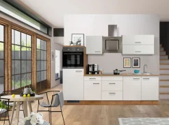 Flex-Well Küchenzeile »Vintea« mit E-Geräten, Gesamtbreite 270 cm