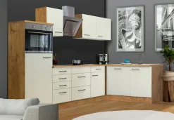 Flex-Well Küchenzeile »Vintea« wahlweise mit E-Geräten, Gesamtbreite 280x170 cm
