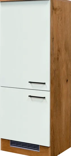 Flex-Well Kühlumbauschrank »Vintea« (B x H x T) 60 x 161 x 60 cm, mit Metallgriffen