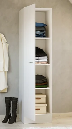Flex-Well Mehrzweckschrank-Set »LUCCA, 2-teilig, Büro, Ankleide, Küche oder Werkstatt.., Breite 100 cm« Komplett-Set, bestehend aus: 2 Vorratsschränken mit jeweils 4 großen Fächern, 2 Stk. tlg.