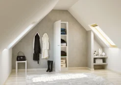 Flex-Well Mehrzweckschrank-Set »LUCCA, 2-teilig, Büro, Ankleide, Küche oder Werkstatt.., Breite 100 cm« Komplett-Set, bestehend aus: 2 Vorratsschränken mit jeweils 4 großen Fächern, 2 Stk. tlg.
