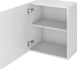 Flex-Well Mehrzweckschrank-Set »LUCCA, 8-teilig, Hauswirtschaft-, Hobby/Werkraum, Küche, Breite 260 cm« Komplett-Set, bestehend aus: 2x Unter-, 3x Ober- und 1x Hochschrank, Regal+APL, 8 Stk. tlg.