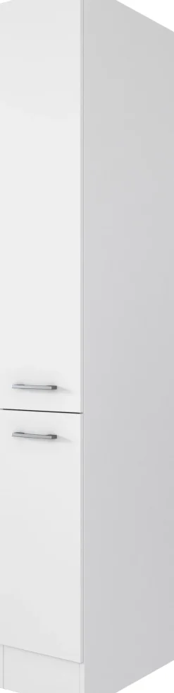 Flex-Well Mehrzweckschrank-Set »LUCCA, 8-teilig, Hauswirtschaft-, Hobby/Werkraum, Küche, Breite 240 cm« Komplett-Set, bestehend aus: 2x Unter-, 3x Ober- und 1x Auszugsschrank, Regal+APL, 8 Stk. tlg.