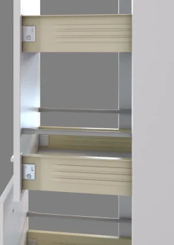 Flex-Well Mehrzweckschrank-Set »LUCCA, 8-teilig, Hauswirtschaft-, Hobby/Werkraum, Küche, Breite 240 cm« Komplett-Set, bestehend aus: 2x Unter-, 3x Ober- und 1x Auszugsschrank, Regal+APL, 8 Stk. tlg.