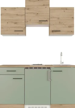 Flex-Well Pantryküche »Cara« mit E-Geräten, Gesamtbreite 150,5 cm, in weiten Farben erhältlich