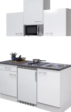 Flex-Well Pantryküche »Lucca« mit E-Geräten, Gesamtbreite 150,5 cm