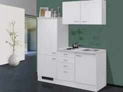 Flex-Well Pantryküche »Wito« Gesamtbreite 160 cm, mit Schubkastenschrank und Kochfeld etc.