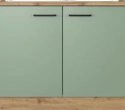 Flex-Well Spülenschrank »Cara« 2 Stk. tlg. (B x H x T) 100 x 85 x 60 cm, inkl. Edelstahl-Einbauspüle