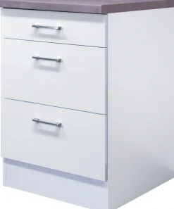 Flex-Well Unterschrank »Lucca« (B x H x T) 60 x 85/86 x 60 cm, mit praktischen Auszügen