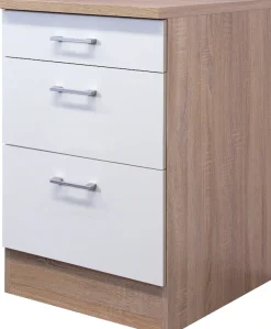 Flex-Well Unterschrank »Samoa« (B x H x T) 60 x 85/86 x 60 cm, mit praktischen Auszügen
