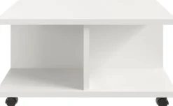FMD Couchtisch »Twin« Sofatisch mit Rollen, Push-to-open, viel Stauraum, Breite: 70 cm