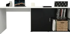 FMD Eckschreibtisch »Valley« Breite 118 cm
