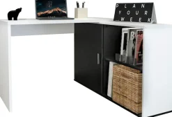 FMD Eckschreibtisch »Valley« Breite 118 cm