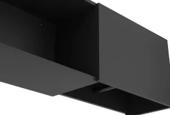 FMD Garderobe »Dark« Garderobenregal mit Kleiderstange, Breite ca. 99 cm