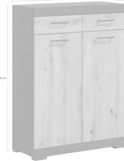 FMD Garderobenschrank