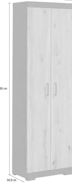 FMD Garderobenschrank