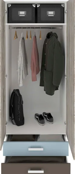 FMD Kleiderschrank »Nona« Breite 75,6 cm