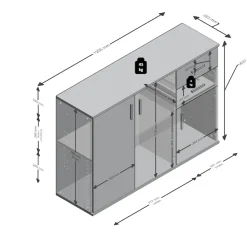 FMD Kommode »Albi«