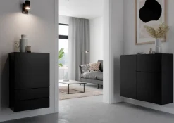 FMD Kommode »Dark« mit Schublade, verstellbare Einlegeböden, Breite ca. 89 cm
