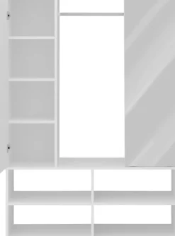 FMD Kompaktgarderobe »Auma« Breite 105 cm