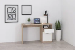 FMD Schreibtisch »Jackson« Bürotisch mit 1 Schubkasten und 1 Tür, 123 cm breit