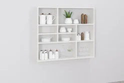 FMD Wandregal »Mika« Regal mit vielen Ablageflächen, 90 cm breit, 78,2 cm hoch