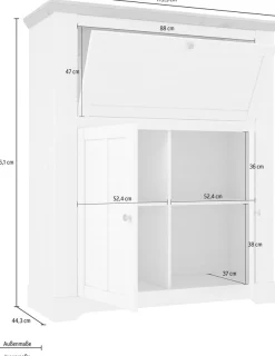 FORTE Barschrank »Iloppa« Breite ca. 115 cm