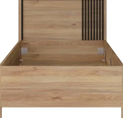 FORTE Bettgestell »Jytana« B/H/T 97,9/89,7/206,9 cm Liegefläche 90x200 cm