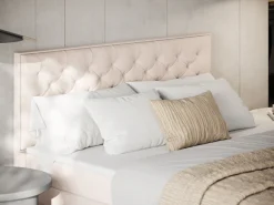 FORTE Boxspringbett »Lanciano Max inkl. zwei Bettkästen und Kaltschaum Topper« und einer 7-Zonen-Tonnentaschenfederkernmatratze H2/H3