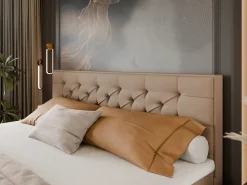FORTE Boxspringbett »Lanciano inkl. zwei Bettkästen und Kaltschaum Topper« 7-Zonen-Taschenfederkernmatratze mit zwei Härtegraden (H2/H3),erhältlich in den Breiten 140cm, 160cm & 180cm