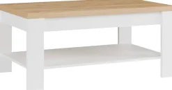 FORTE Couchtisch »Coffee Table, Ablagefäche, zweifarbiges Dekor« B/H/T 100/45,7/60 cm Ablageboden