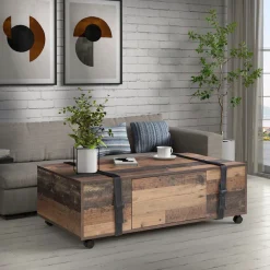 FORTE Couchtisch »Couchtisch Fobya« auf Rollen, Breite ca. 110 cm