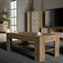FORTE Couchtisch »Killarney« Breite 110 cm, Ablage, pflegeleicht, einfache Montage