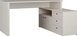 FORTE Eckschreibtisch »Tempra« viel Stauraum, Breite 151 cm