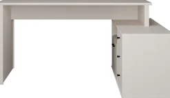 FORTE Eckschreibtisch »Tempra« viel Stauraum, Breite 151 cm