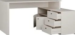 FORTE Eckschreibtisch »Tempra« viel Stauraum, Breite 151 cm
