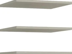 FORTE Einlegeboden Set, 3 Stk. tlg. Einlegeboden 3er Set, Textilstruktur, Breite 42,2 cm