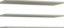 FORTE Einlegeboden Set, 3 Stk. tlg. Einlegeboden 3er Set, optional bestellbar, Textilstruktur