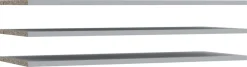 FORTE Einlegeboden 3 Stk. tlg. , 3-teiliges Set