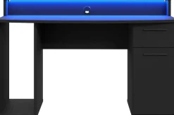 FORTE Gamingtisch »Ayo« mit LED-RGB Beleuchtung, moderner Schreibtisch, Breite 140 cm