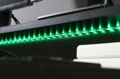 FORTE Gamingtisch »Ayo« mit LED-RGB Beleuchtung, moderner Schreibtisch, Breite 140 cm