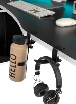 FORTE Gamingtisch »Tezaur« mit RGB-Beleuchtung, Breite 200 cm, Eckschreibtisch