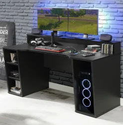 FORTE Gamingtisch »Tezaur« wahlweise mit RGB-Beleuchtung