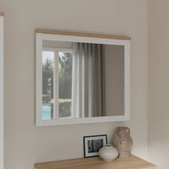 FORTE Garderobenspiegel »Bohol Spiegel, Rahmenoptik B/H/T 86,4/76/3,2 cm«
