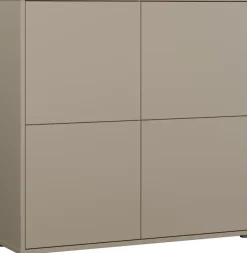 FORTE Highboard »Alice Springs« Grifflos,Push to open, Stauraum