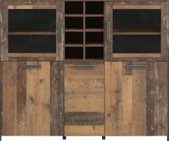 FORTE Highboard »Clif« Breite 151 cm
