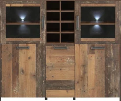 FORTE Highboard »Clif« Breite 151 cm