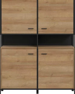 FORTE Highboard »High Rock« Breite ca. 121 cm