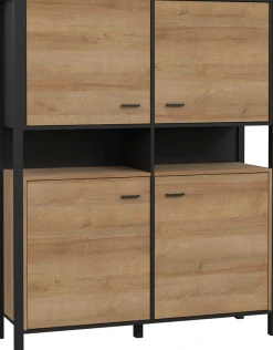 FORTE Highboard »High Rock« Breite ca. 121 cm